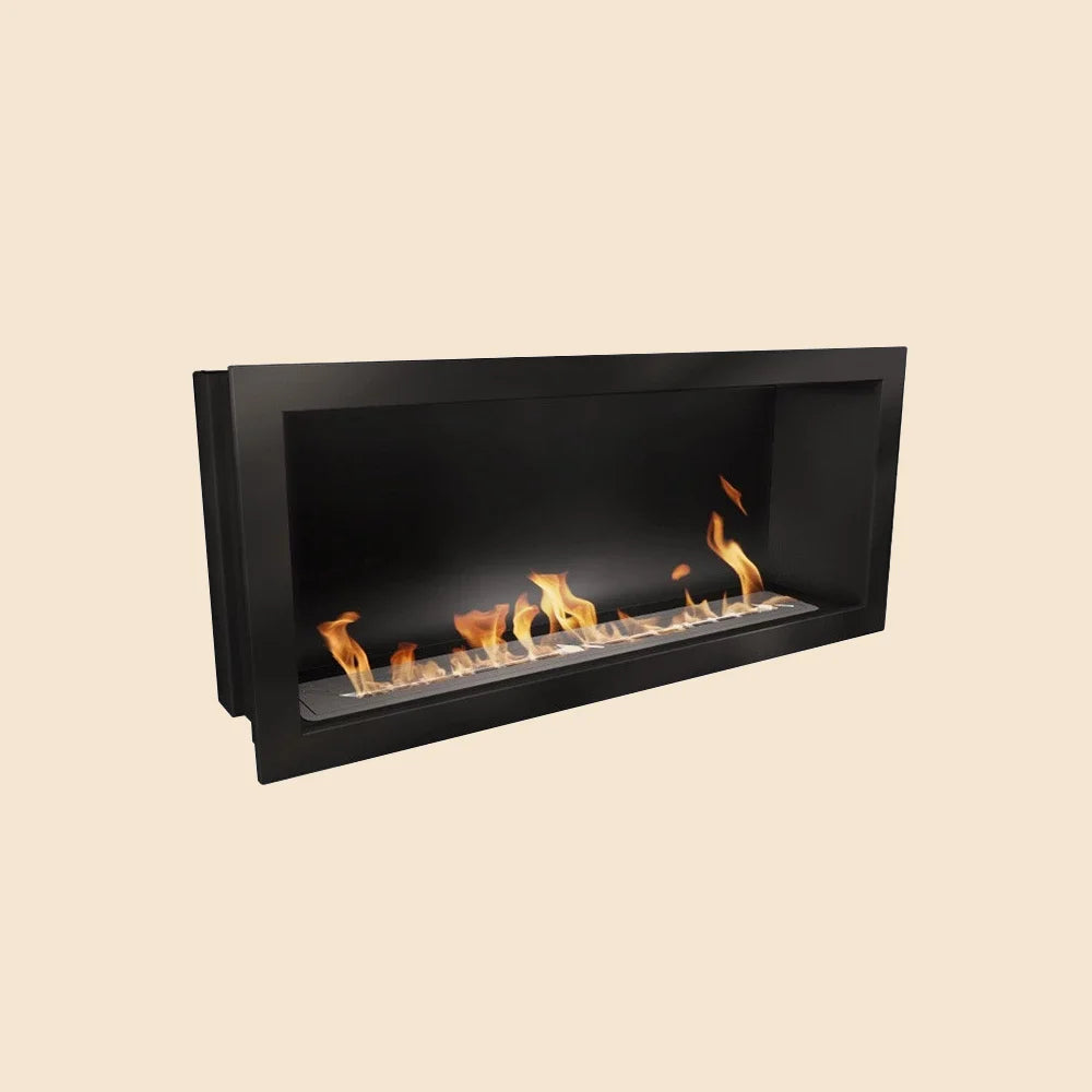 Icon Fires Slimline Firebox SFB1350 - Schwarz