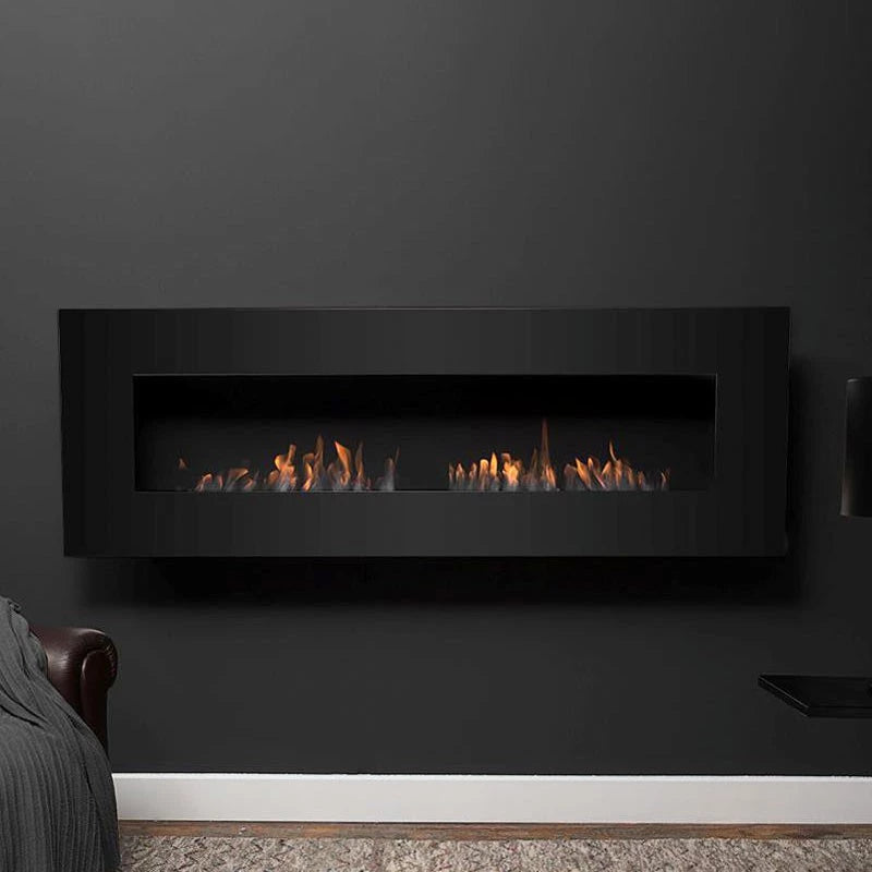 Icon Fires Nero 1450 Wandhängend - Schwarz