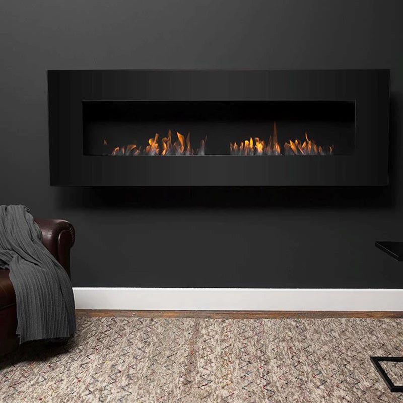 Icon Fires Nero 1750 Wandhängend - Schwarz