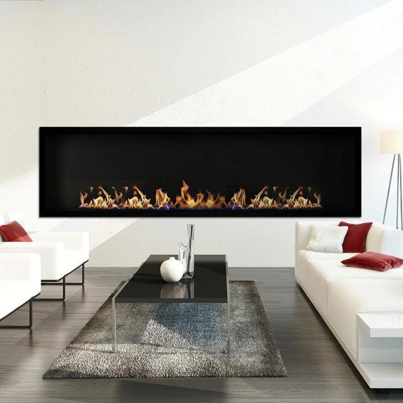 Icon Fires Slimline Firebox SFB1100 - Stahl